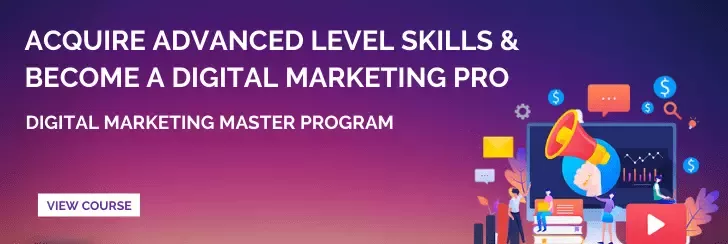 Digital Marketing Master Program